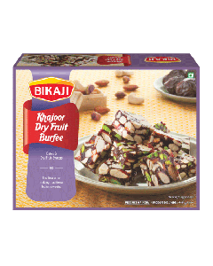 Buy Bikaji Khajoor Dry Fruit Burfee Online
