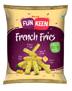 Bikaji Funkeen French Fries Cheese n Herbs