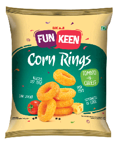 Bikaji Funkeen corn Rings Tomato n Cheese