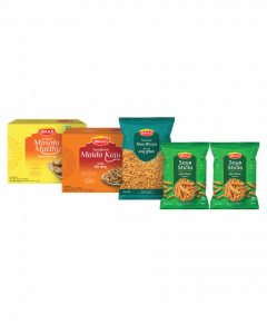 Bikaji Tea Time Snacks Combo Pack
