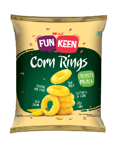 Bikaji Funkeen corn Rings Chatpata Masala