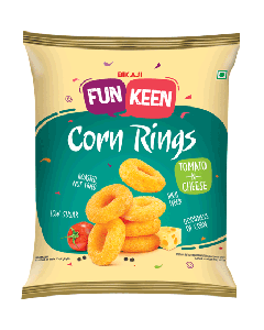 Bikaji Funkeen corn Rings Tomato n Cheese