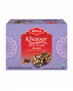 Buy Bikaji Khajoor Dry Fruit Burfee Online
